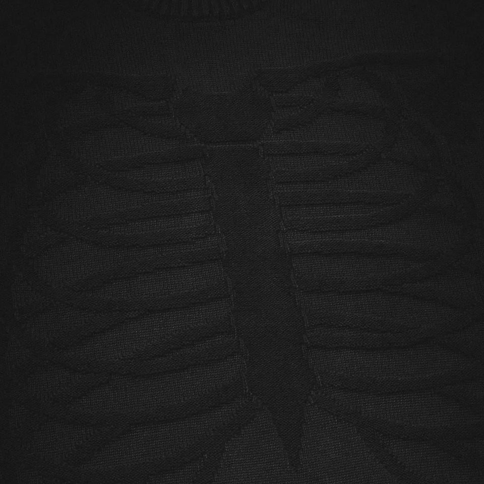 Skeleton Sweater Black
