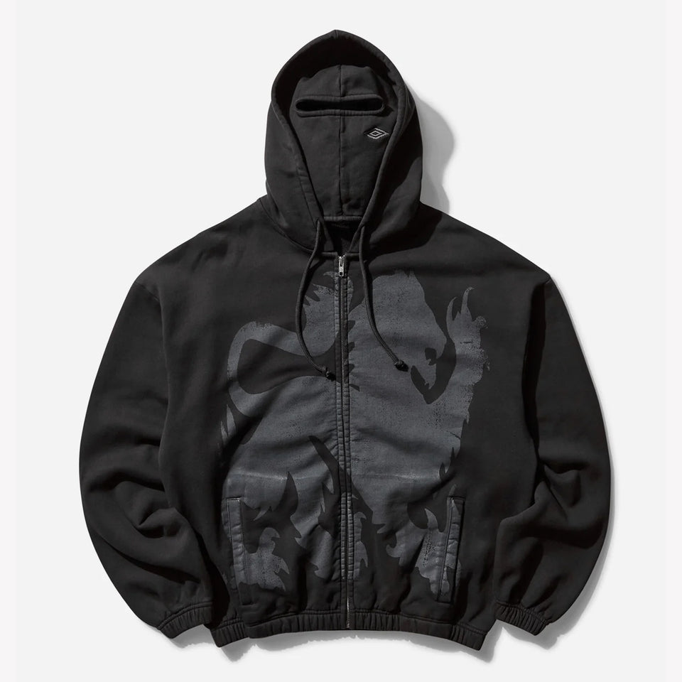 Heraldic Zip Hoodie