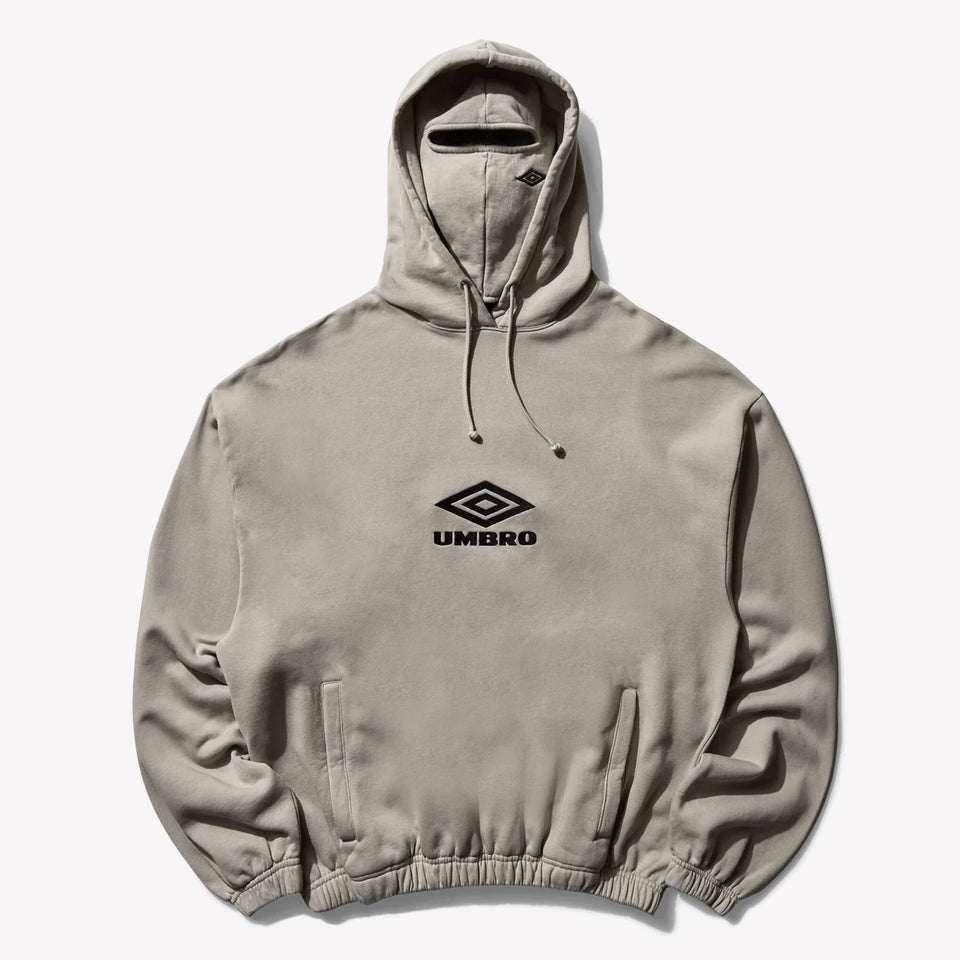 OG Logo Mask Hoodie Taupe