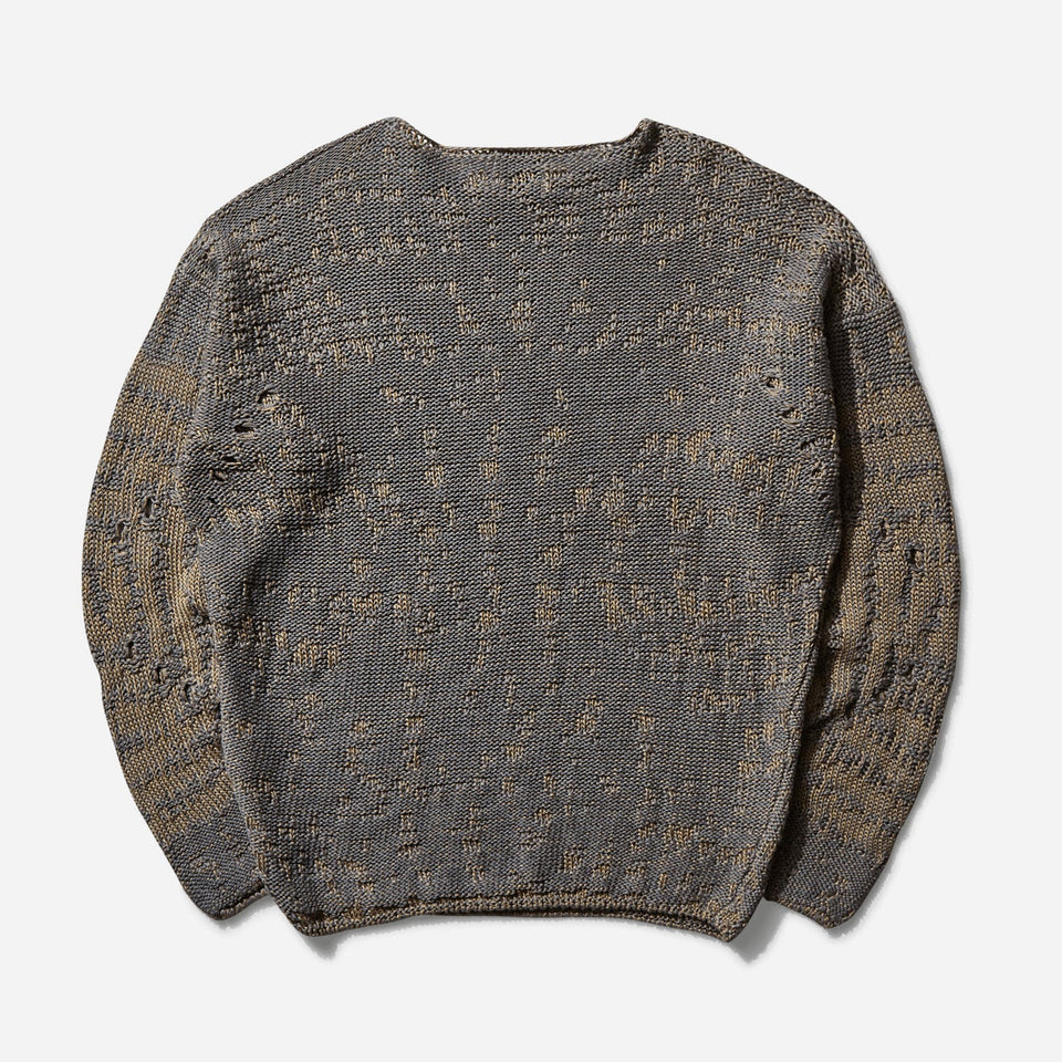 Vortex Crewneck Beige Grey