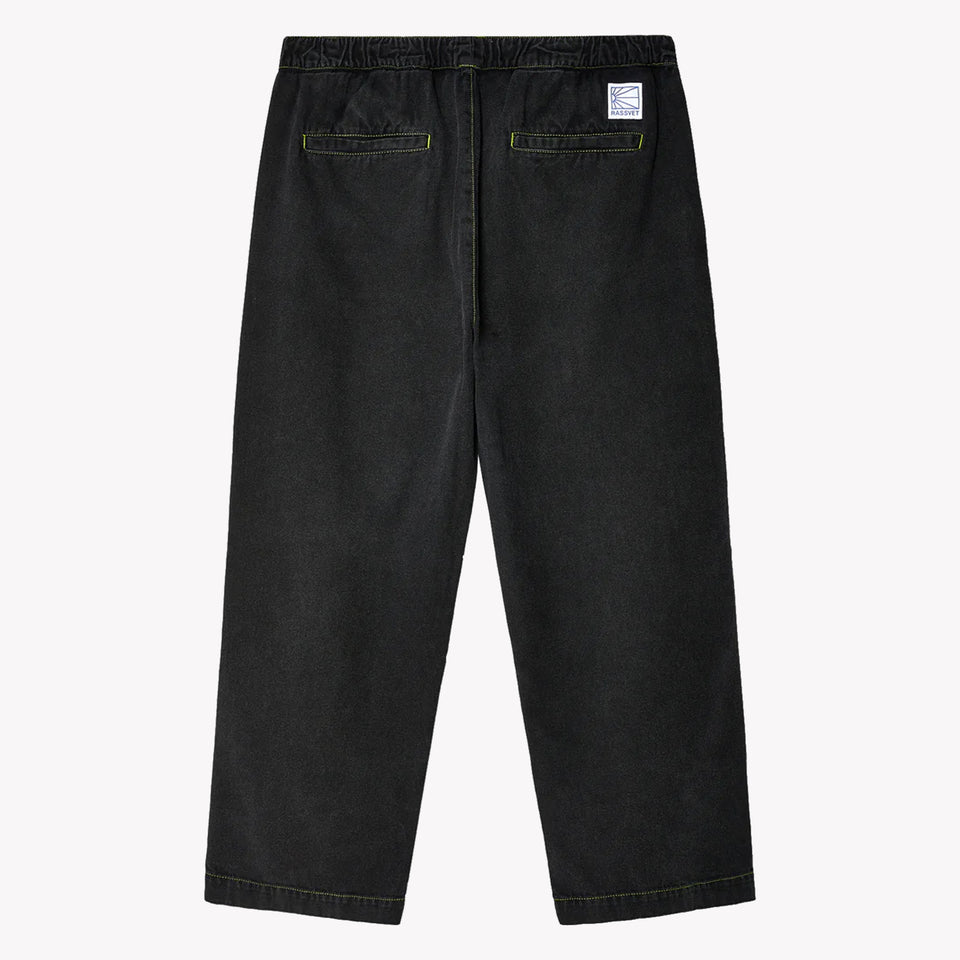 Washed Canvas Vacation Trousers