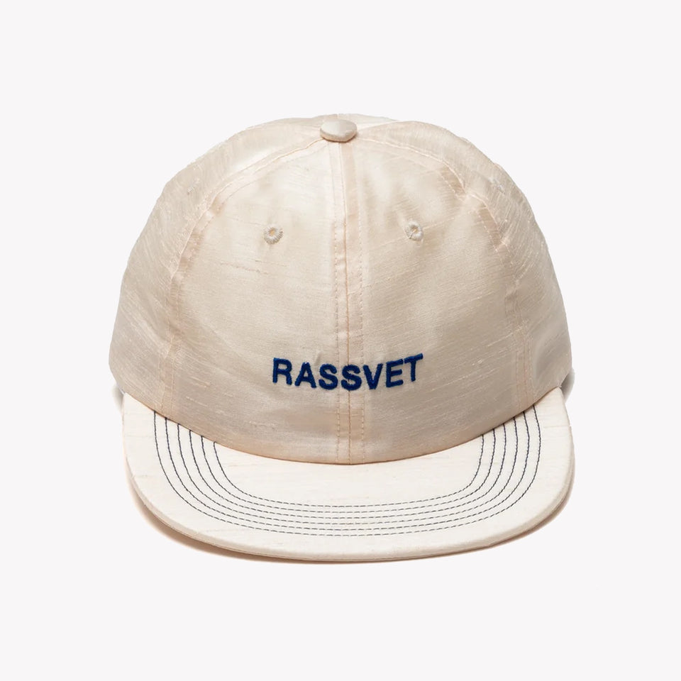 Rassvet Logo 6-Panel Cap Cream