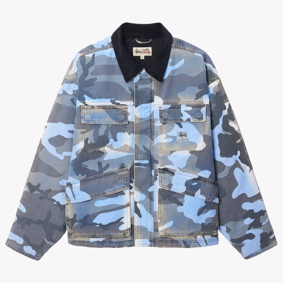BLUE CAMO SHOP JACKET