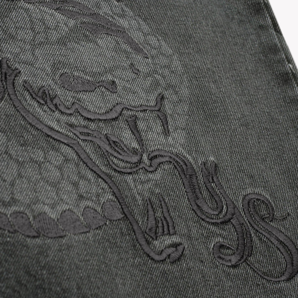SNAKE SHORTS BLACK