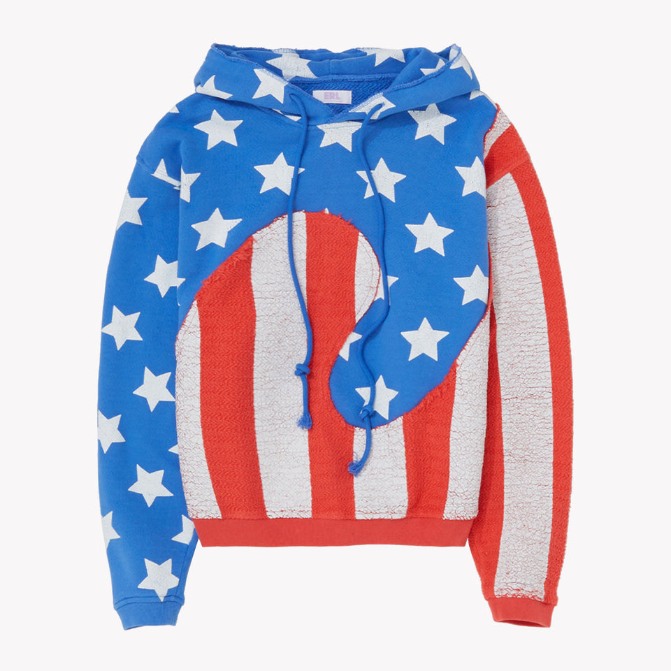 STARS AND STRIPES SWIRL HOODIE