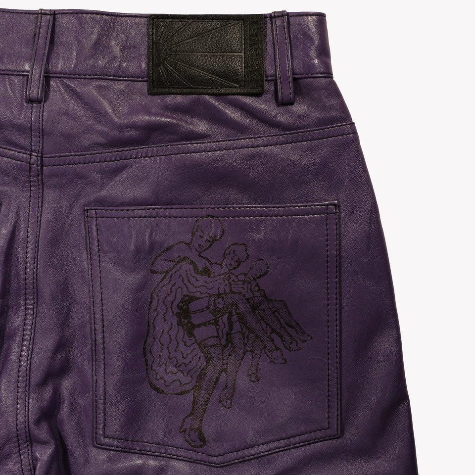 CABARET LEATHER TROUSERS
