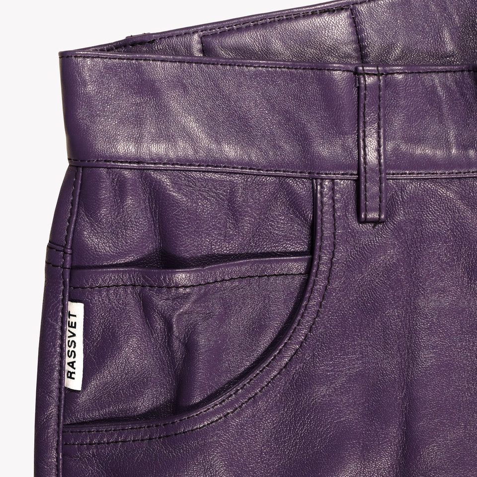 CABARET LEATHER TROUSERS
