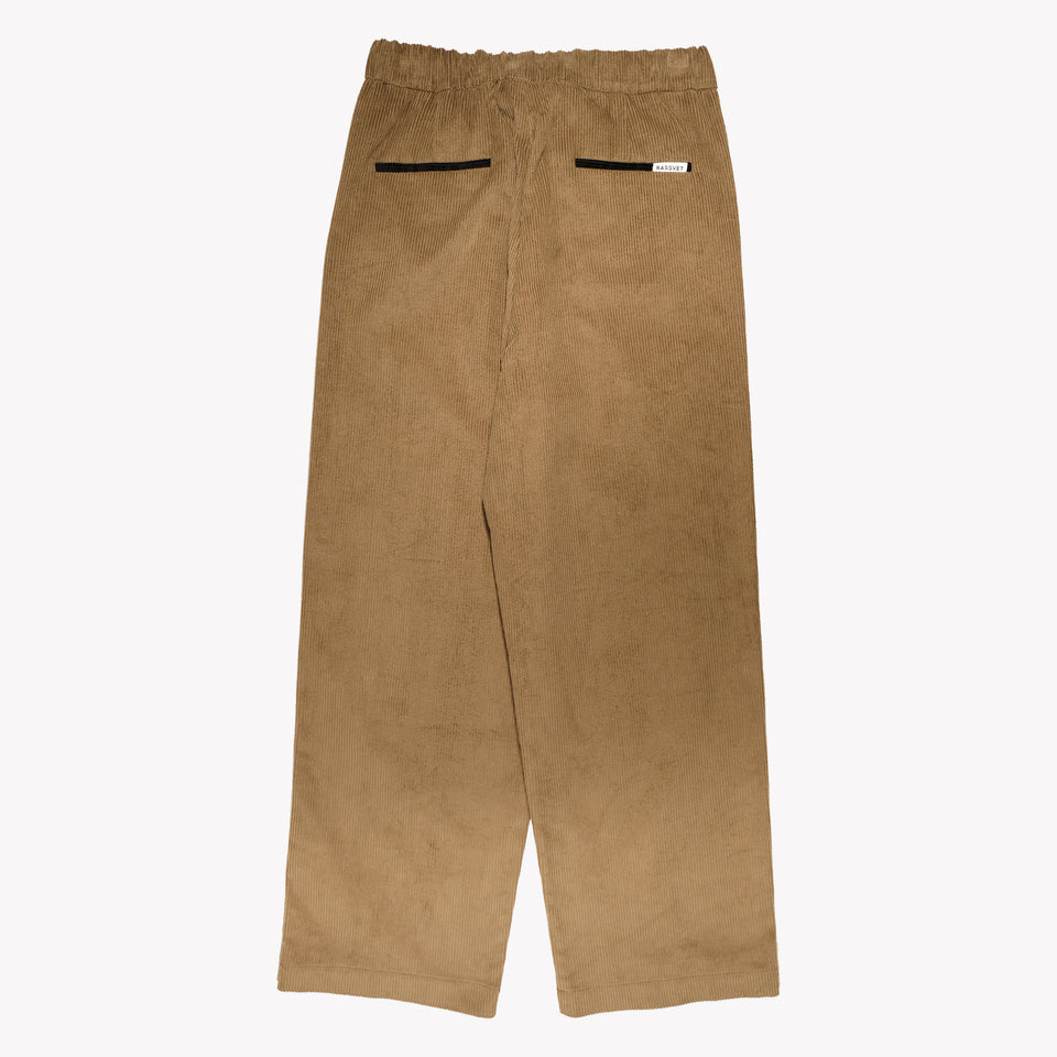 EMBROIDERED CORDUROY TROUSERS