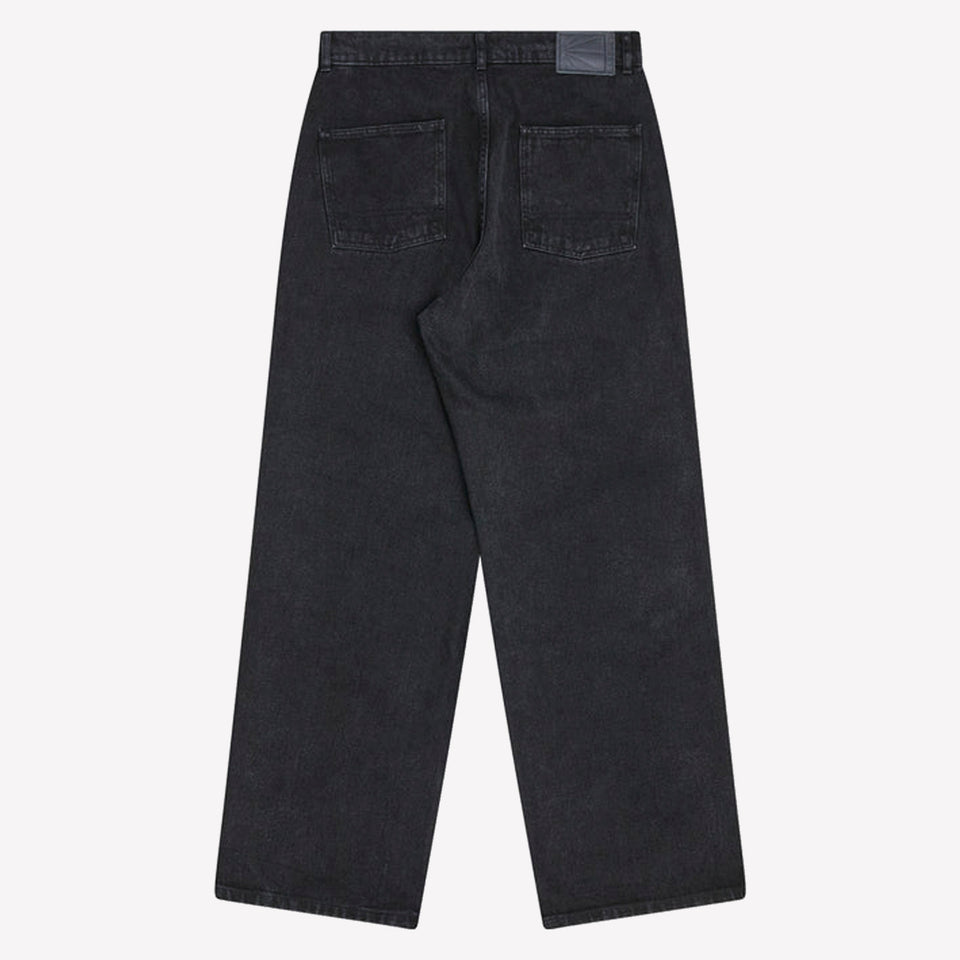 Baggy Denim Pants Black