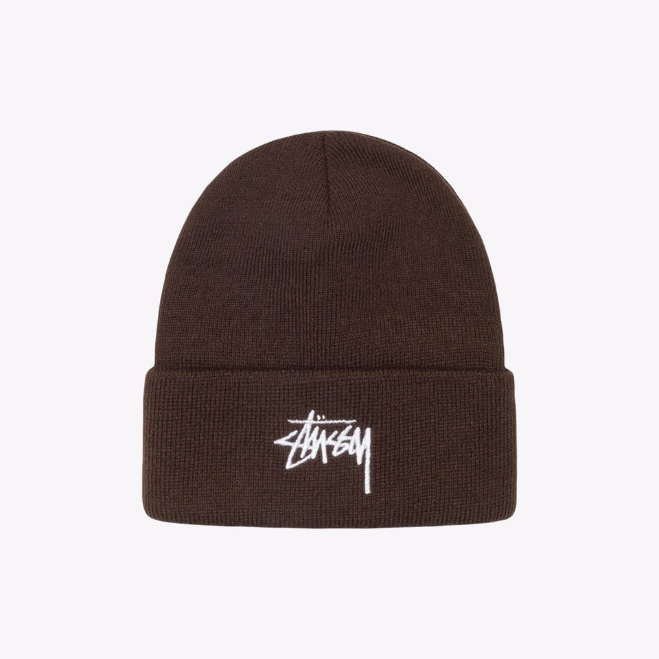 Stock Cuff Beanie Cacao