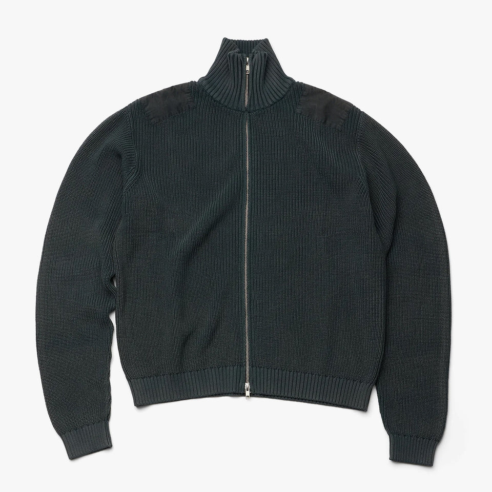 Washed Black Voy Cardigan