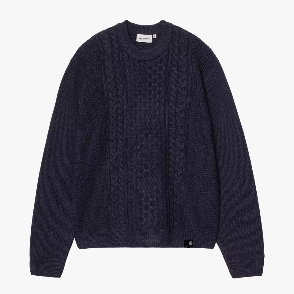 Caster Knit Sweater Navy