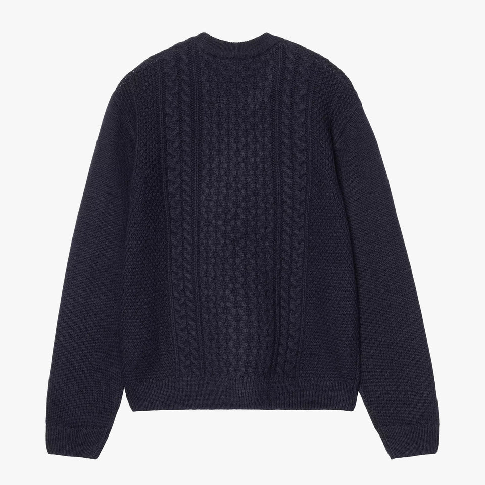 Caster Knit Sweater Navy