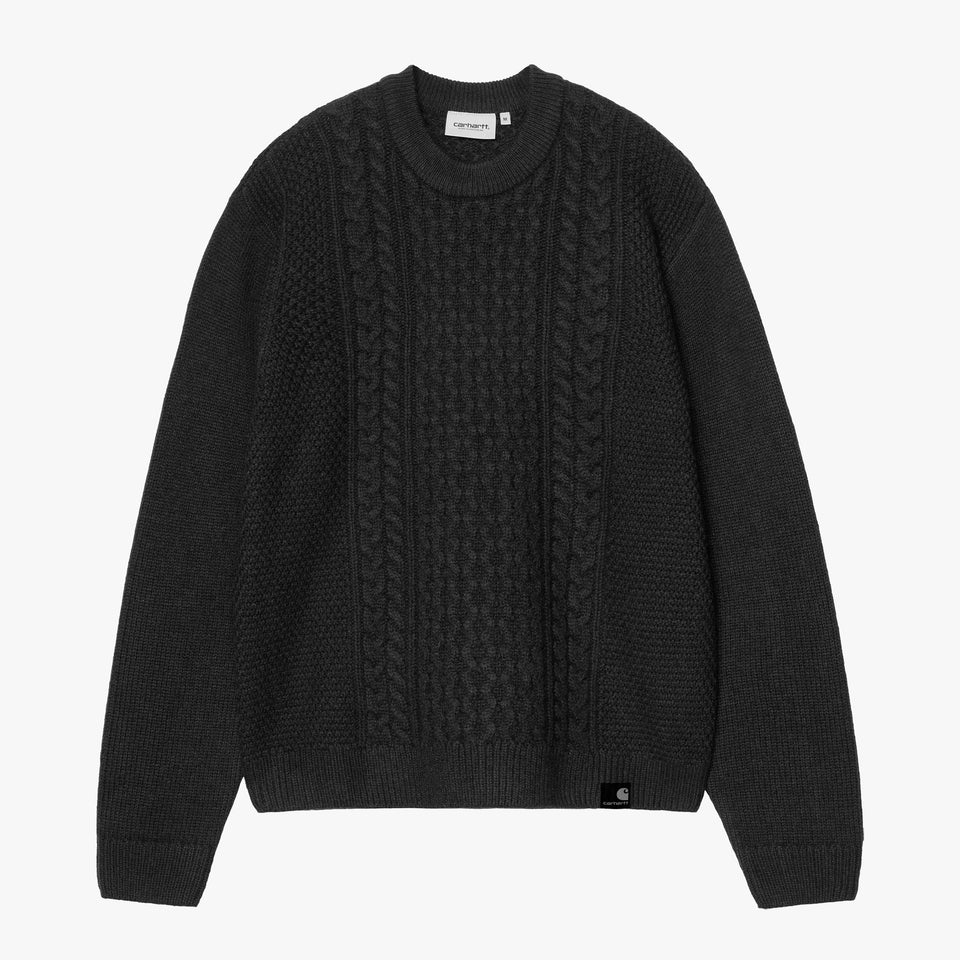 Caster Knit Sweater Black