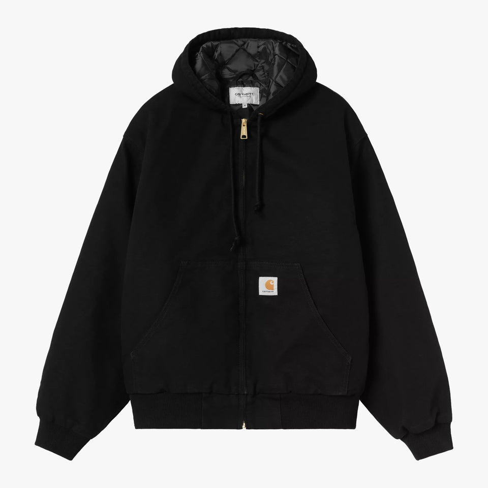OG Active Jacket Black Rigid Canvas