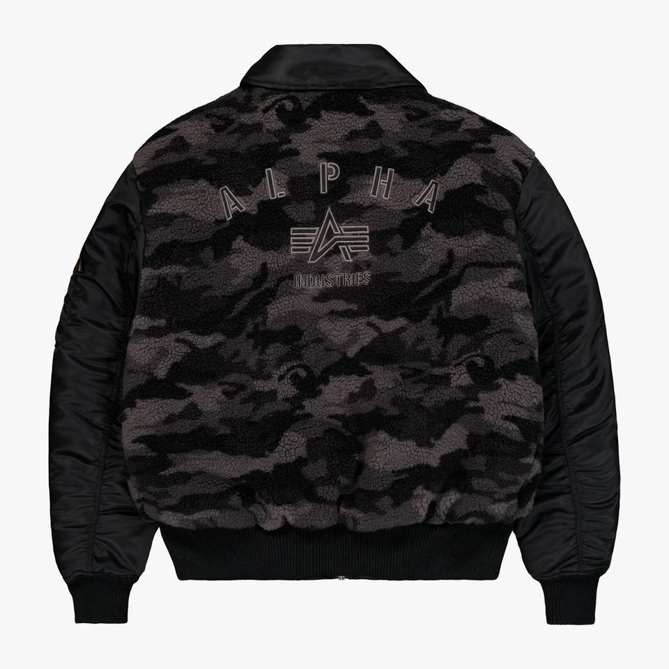 CWU-45/P Teddy MOD Camo Bomber Jacket