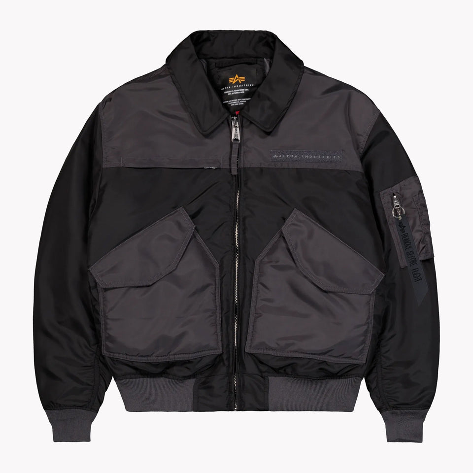 CWU-45/P Colorblock Bomber Black