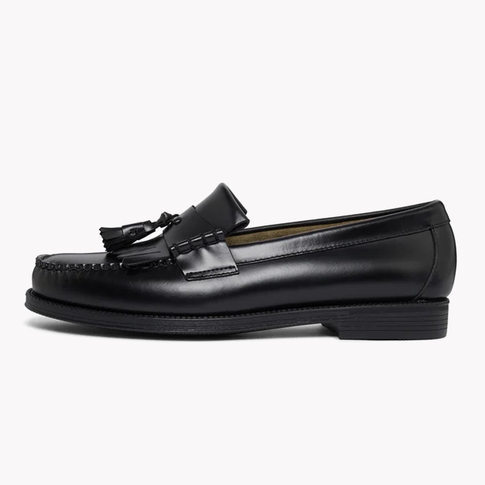 Easy Weejun Layton Kiltie Leather Black