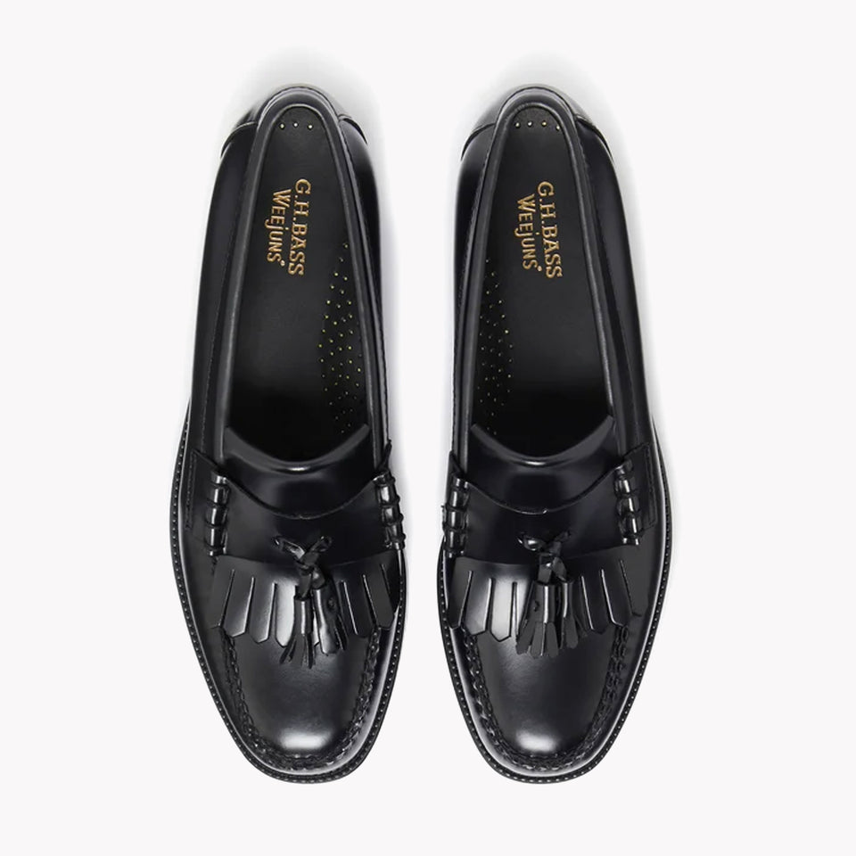Easy Weejun Layton Kiltie Leather Black