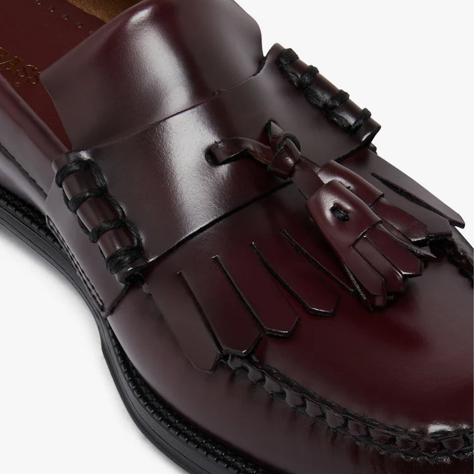 Easy Weejun Layton Kiltie Leather Wine
