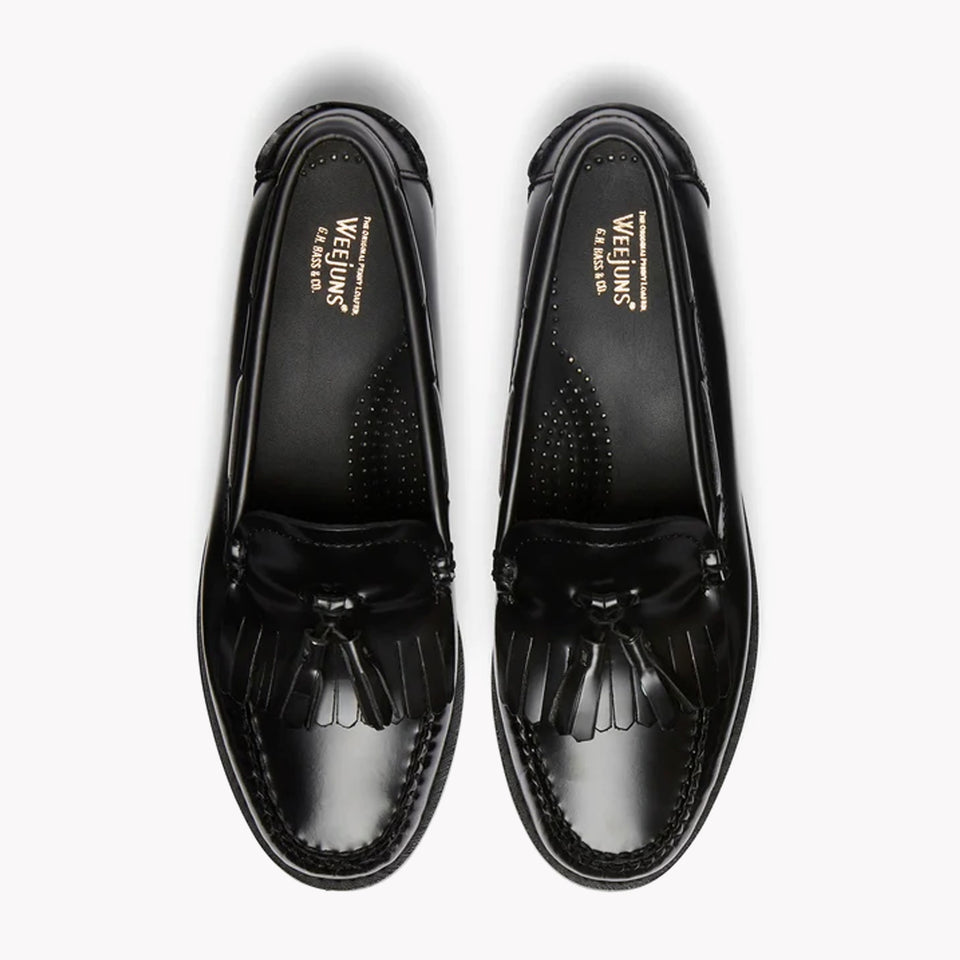 Weejun Esther Kiltie Leather Black