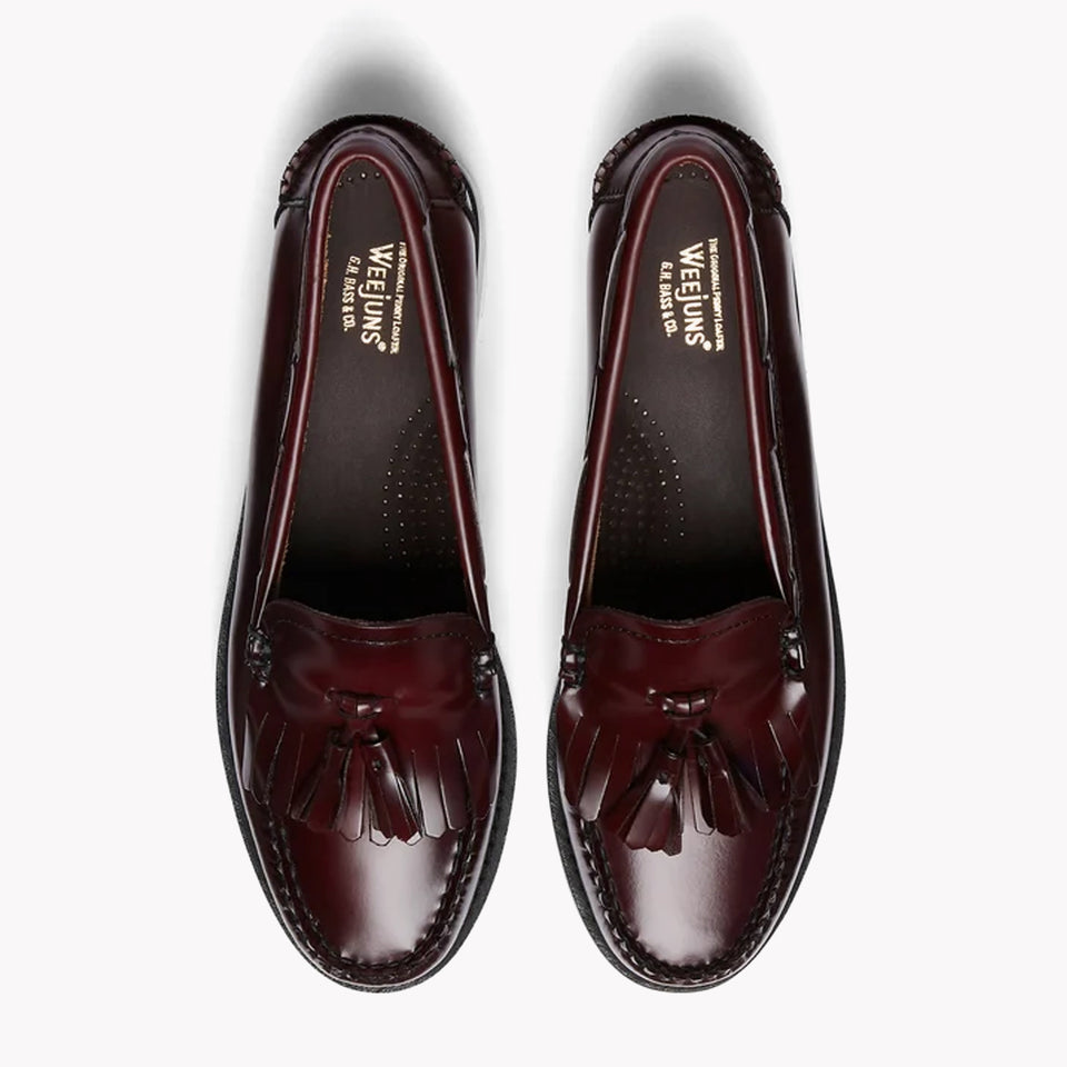 Weejun Esther Kiltie Leather Wine