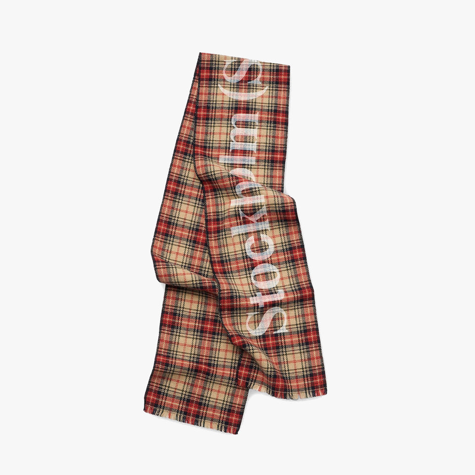 Check Logo Scarf