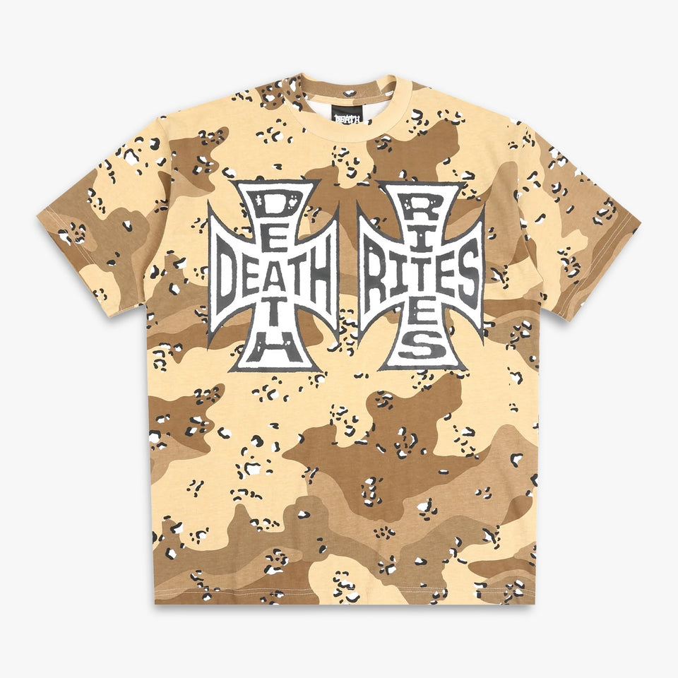 Crosses SS Tee Choc Chip Camo