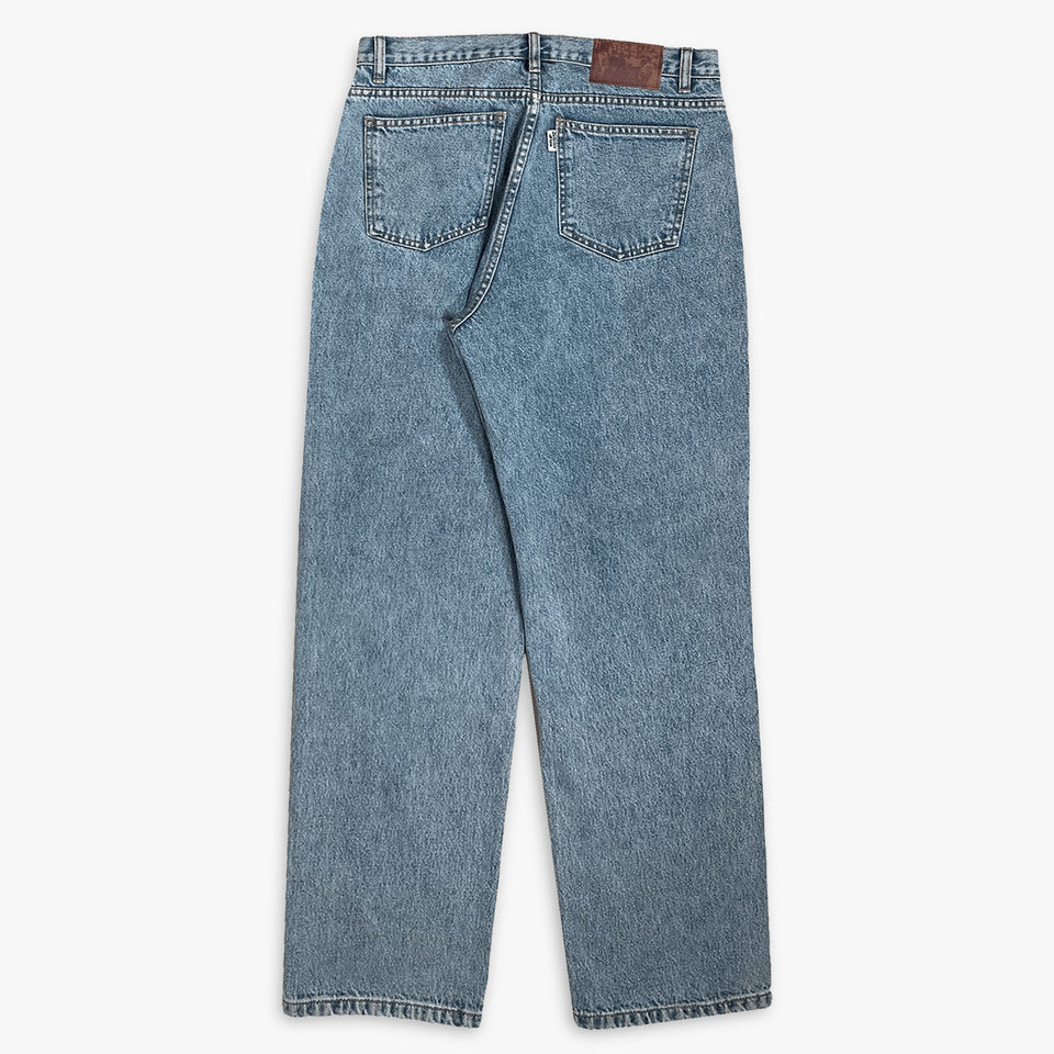 Acid Wash Denim Pants