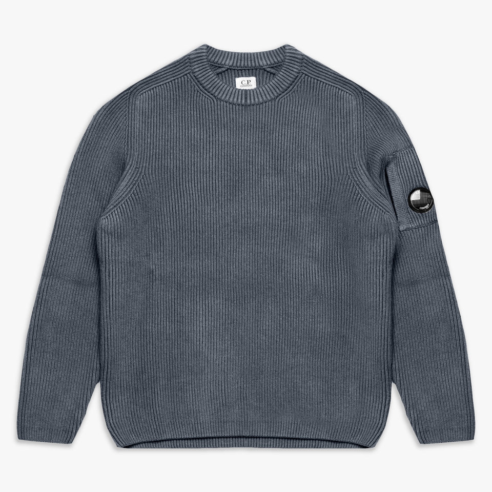 Knitwear Crewneck Lambswool Dark Shadow