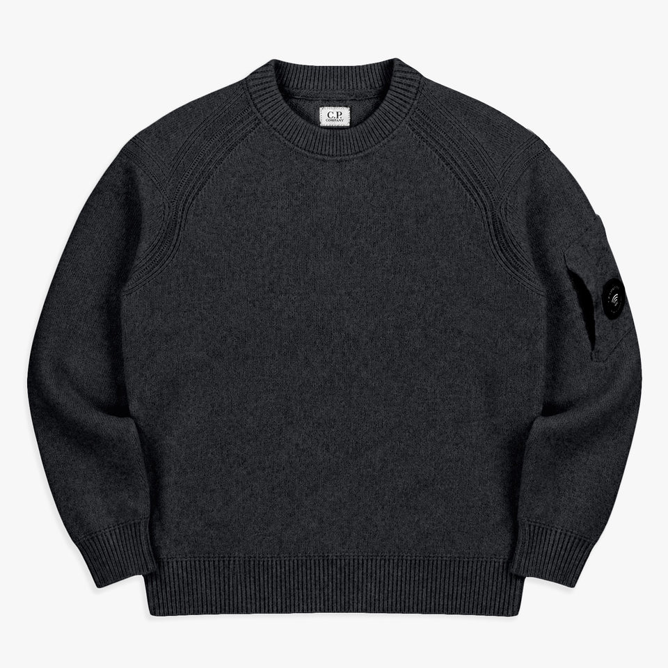 Knitwear Crewneck Fleece Knit Black