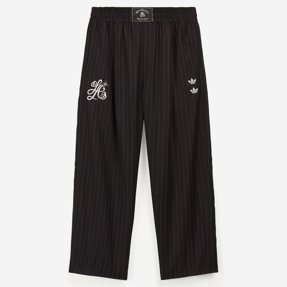 x Willy Chavarria Pinstripe Pants Black