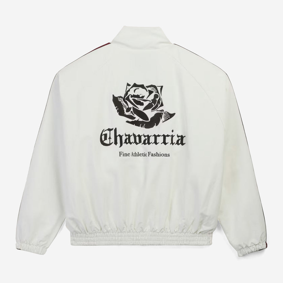 x Willy Chavarria Woven Track Top Offwhite