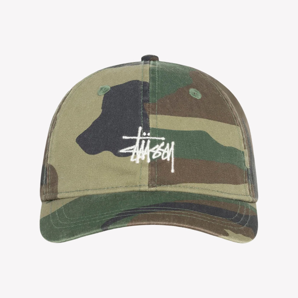 Washed Basic Low Pro Cap Woodland Camo