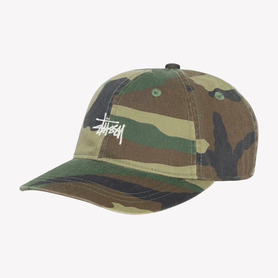 Washed Basic Low Pro Cap Woodland Camo