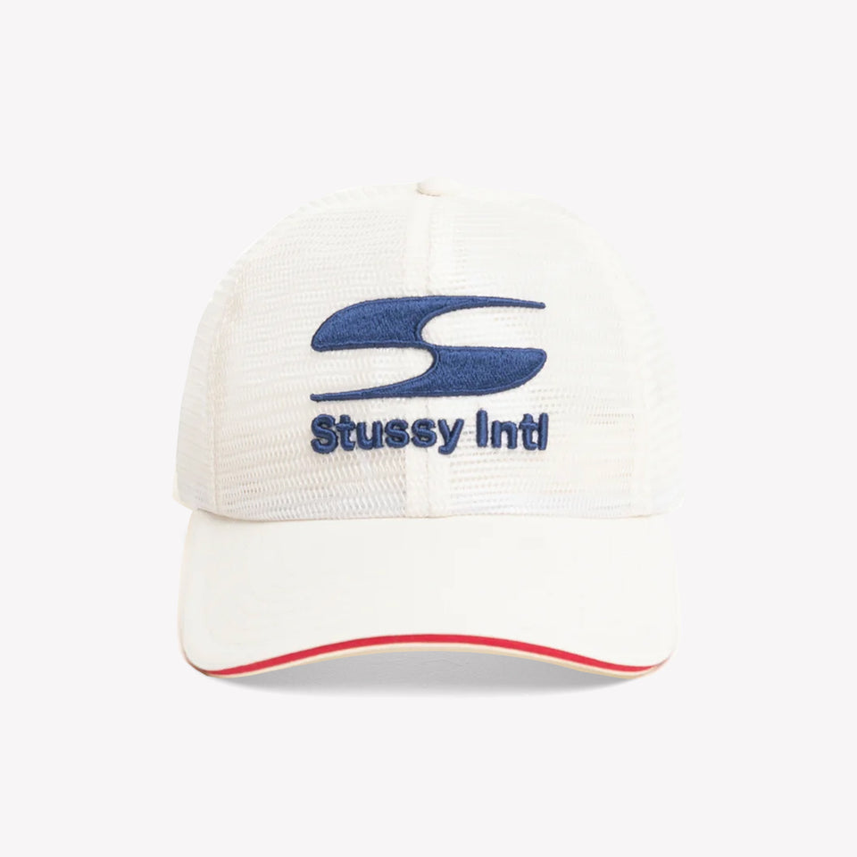 Md Moto S Trucker Cap Bone