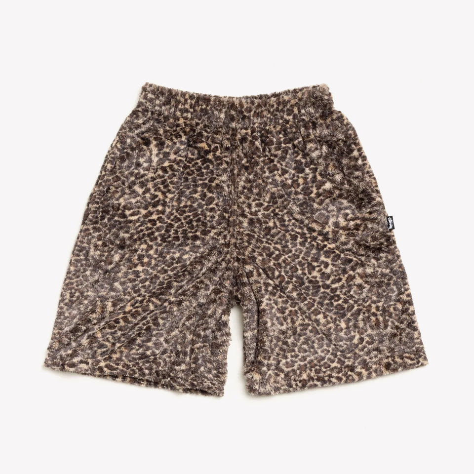 Pile Leopard Short