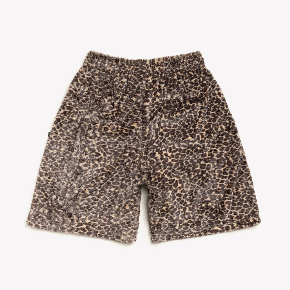 Pile Leopard Short