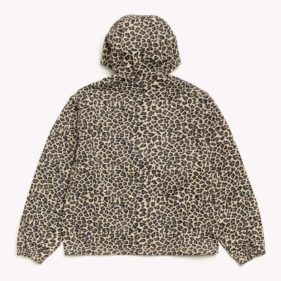 Lightweight Hooded Nylon Jacket Cheetah