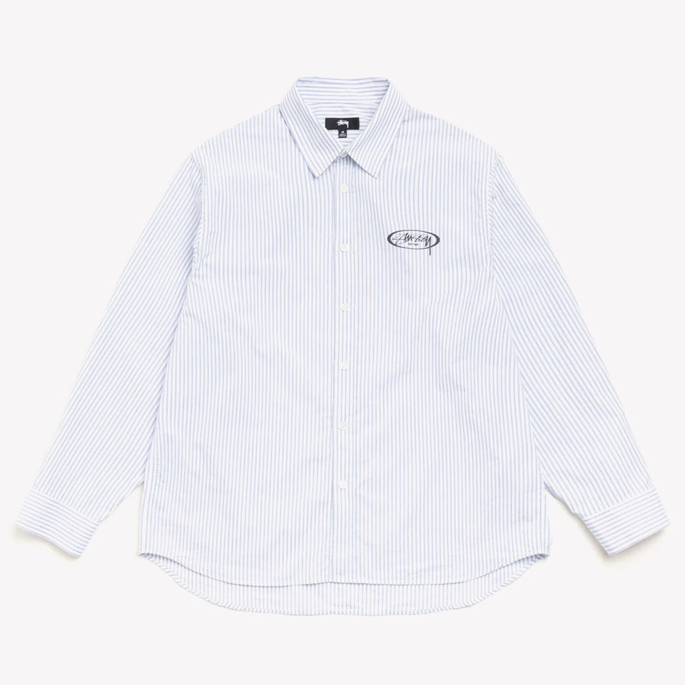 Standard LS Shirt Blue Stripe