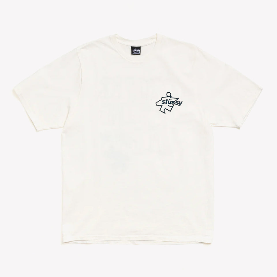 Surf Size Pigment Dyed Tee Natural