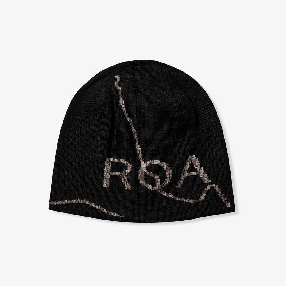Logo Wool Beanie Black