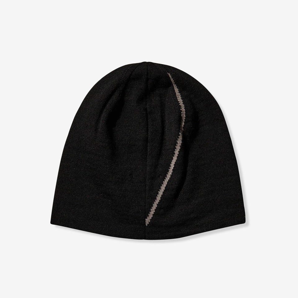 Logo Wool Beanie Black