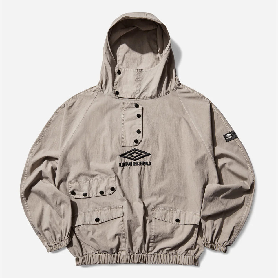 Faded Smock Anorak Greige