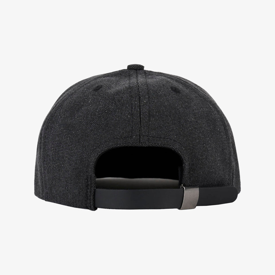 Washed Twill Logohead Hat Black