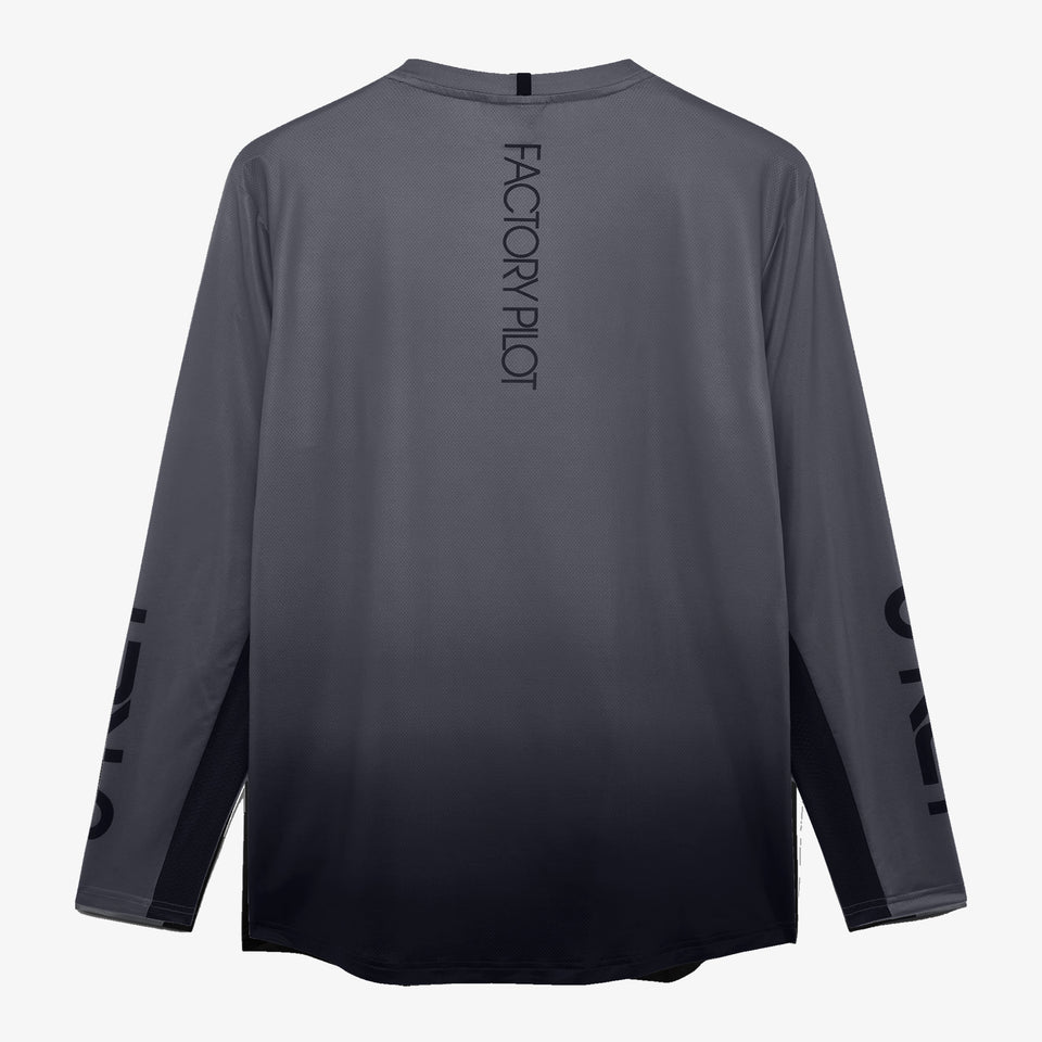 Maven Coast LS Jersey Gradient Black Grey