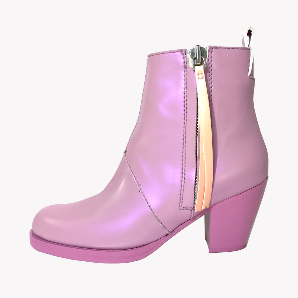 HFD X ACNE STUDIOS ANKLE BOOT PINK