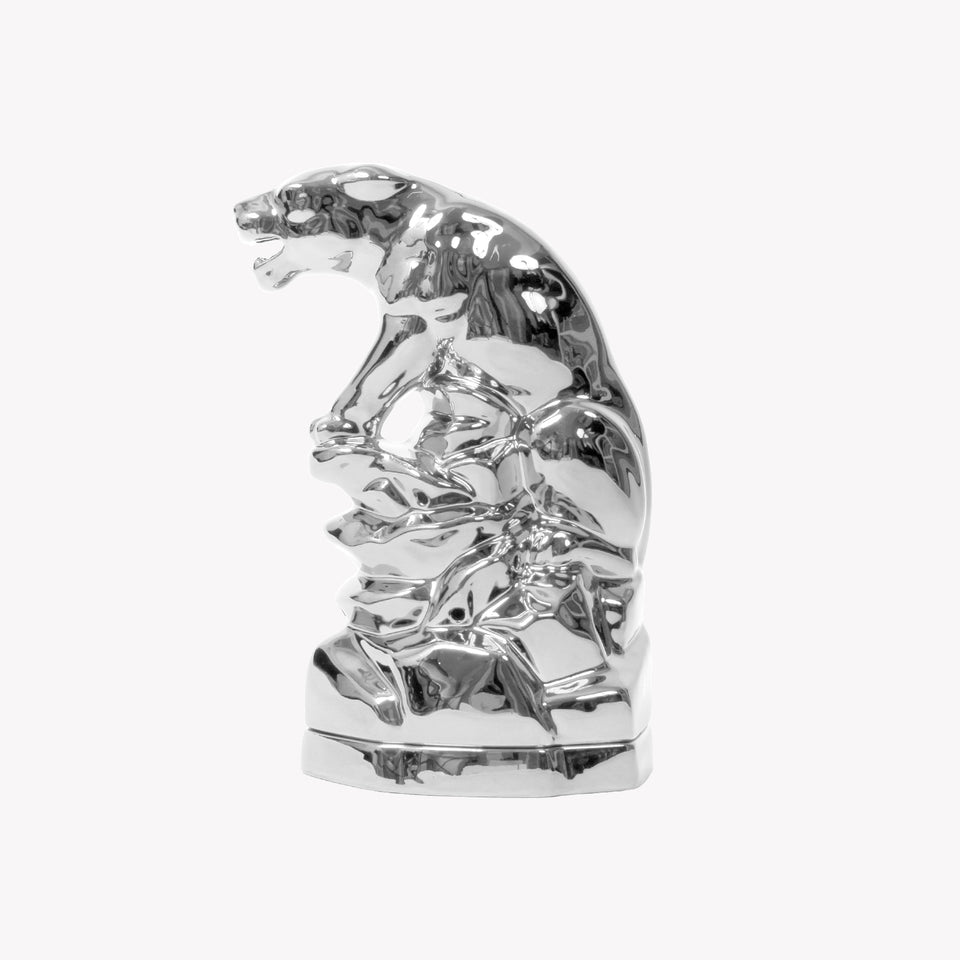 PANTER INCENSE BURNER SILVER